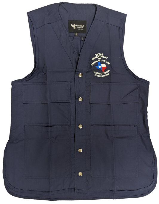 Pegasus uniforms smock with TDCJ Logo