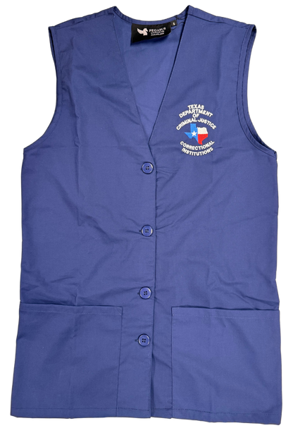 Pegasus uniforms smock with TDCJ Logo PC-CHK